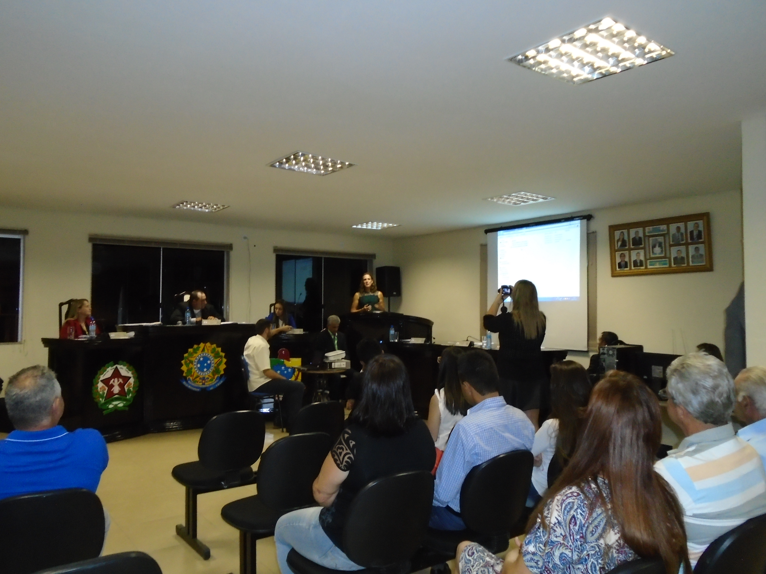 Apresentação oficial do Parlamento Jovem 